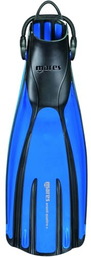 Mares Avanti Quattro + Flossen, Blue, XL