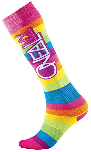 O'Neal Unisex Socken Pro MX Rainbow, Mehrfarbig, 0356R-300
