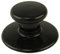 Spares2go Glass Lid Knob for Andrew James 1.5L 3.5L 6.5L 8L Slow Cooker Pot (Black)