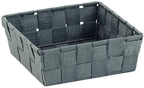 Kela Korb Alvaro 19x19x6cm aus Kunststoff in grau, Plastik, 19 x 19 x 6 cm