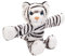 Wild Republic 18090 19560 Huggers Tigre Peluches Plüschtier mit Schnapparmband, Weißer Tiger