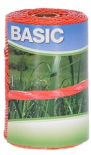 Kerbl 441595 BASIC Weidezaunlitze, Orange, 3 Leiter, 250m Länge