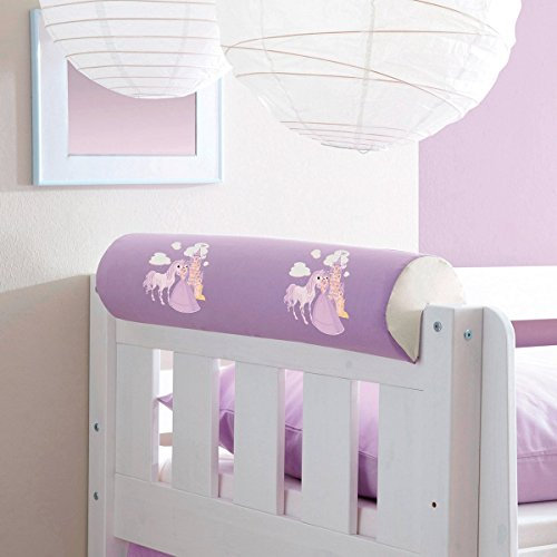 TiCAA Kinder Nackenrolle für Hochbett mit Farbauswahl