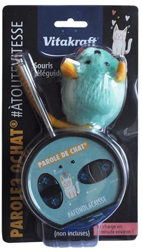 La Souris Télécommandée Vitakraft : Le Jouet Ultime pour Stimuler l'Instinct de Chasse de Votre Chat