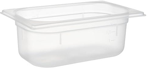 APS GN 1/4 Contenitore, Polipropilene, 2,5 Litri, 26,5 x 16,2 cm, Altezza: 10,0 cm