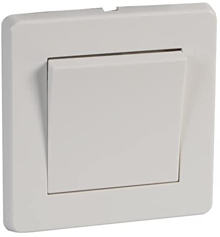 Crabtree 5170 Wide Rocker Light Switch 10Amp Single Gang - 1 Or 2 Way