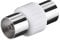 Goobay CA 1011 Coaxial Adaptateur coaxial Femelle connecteur/Femelle