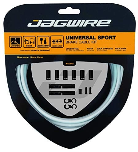 Jagwire Hyper Brake Kit, White (Japan Import)