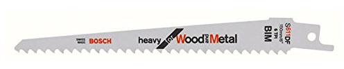 S611DF Bosch Sabre Saw Blades Heavy for Wood