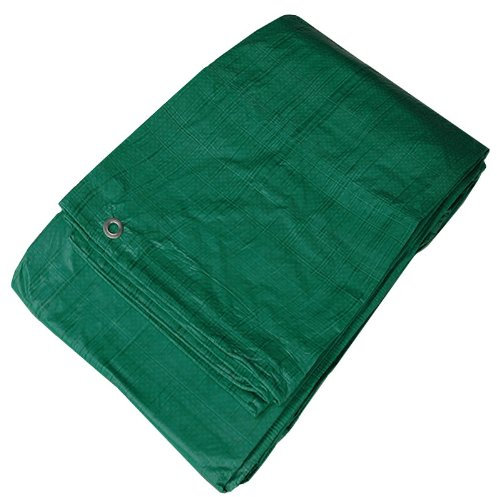 Tarpaulin Ground Sheet 13ftx16ft 4M X 5M Waterproof Roof Cover Garden Rain Cover