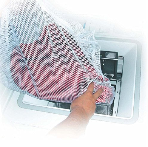 MSV 100176 Netz DE LAVAGE Feinwaschmittel Polyester Weiß 60 x 90 x 0,1 cm