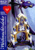 Kreuzstichstickbuch von Rico Weihnachtsdeko Nr. 43