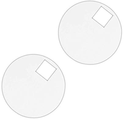 Hekatron Klebepad Genius für Rauchmelder - 2er Pack