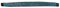 Karlslund Stirnband Browband 4 Rows Crystals, Aqua Blue, k3221-7-acq