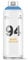 Montana Colors MTN 94 Spectral Azul Atmósfera Spectral, Spray 400ml
