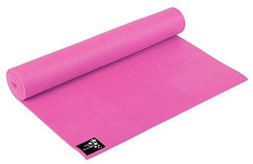Yogistar Yogamatte Basic, pink, 183 x 61 x 0.4 cm