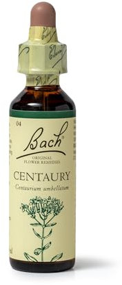 Bach Original Flower Remedies (Centaury) Stand Your Ground, Stay Assertive, Emotional Wellness, Natural Flower Essence, 20ml