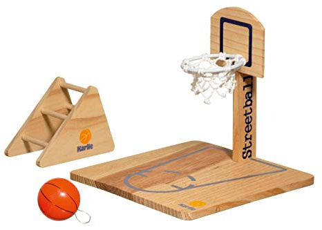Karlie Streetball, Vogelspielzeug, Holz, Natur, 20x20x21 cm