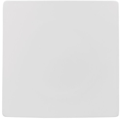 Rosenthal 61040-800001-16187 Assiette Carrée Plate Porcelaine Blanc 27 cm