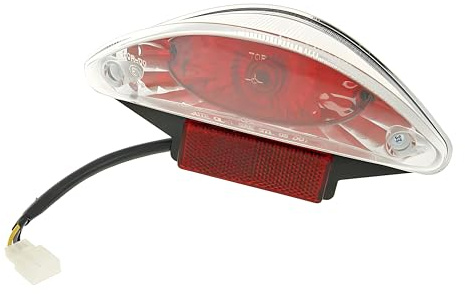 VICMA Tail Light Assy Japan-Style for CPI Aragon, Freaky | Einbauposition hinten, OEM 9712, entspricht Originalteil kompatibel mit CPI Freaky 50
