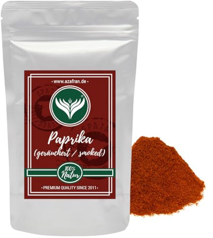 Azafran Paprika geräuchert (süß) aus Spanien 500g
