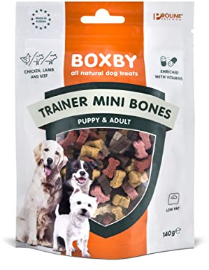 Boxby Trainer Mini Bones 140g