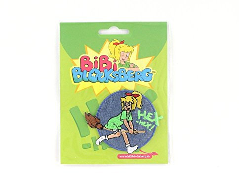 Applikationen. Applikation Bibi Blocksberg mit Besen
