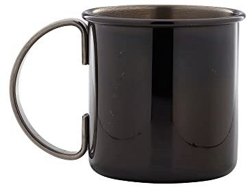 Gun Metal Black Mug 500ml / 17.5oz | Single | Creative Drink Presentation