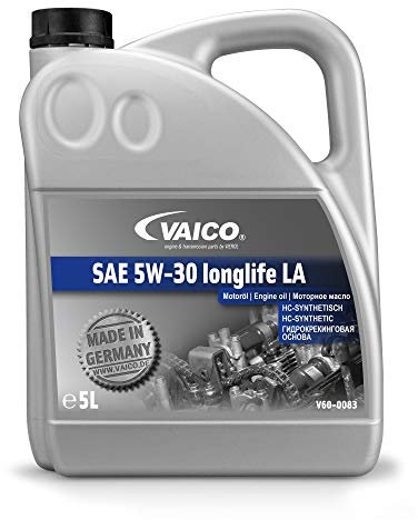VAICO V60-0083 MOTORÖL 5W30 LONGLIFE LOWASH 5L PASSEND FÜR-VW 50200 50500 50501 LL04 MB 229.52