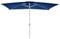 Nexos Sonnenschirm, blau, 200x300 cm quadratisch, Gestell Stahl, Bespannung Polyester, 6 kg
