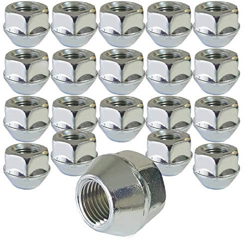 20 dadi aperti adatti per Ford Focus B-Max Capri Cougar Escort Cosworth Orion Fiesta Fusion KA Mondeo Puma Scorpio Sierra StreetKA C-Max Windstar Granada Consul Probe ges. Cintura conica M12 x 1,5