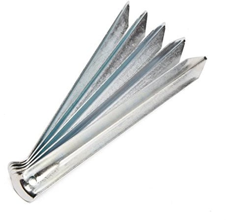 Vango Steel V Pegs, Silver, One Size