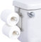 TQVAI Over The Tank Toilet Paper Roll Holder Stainless Steel Bathroom Tissue Storage Rack, Chrome Finish
