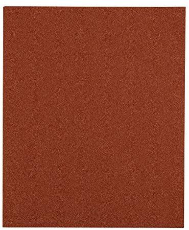 kwb Flint-Schleifpapierbogen 230x280 mm aus Quarzsand mit Körnung 60, guter Verleimung und robustem Papierträger für den groben Schliff von Holz und Farbe