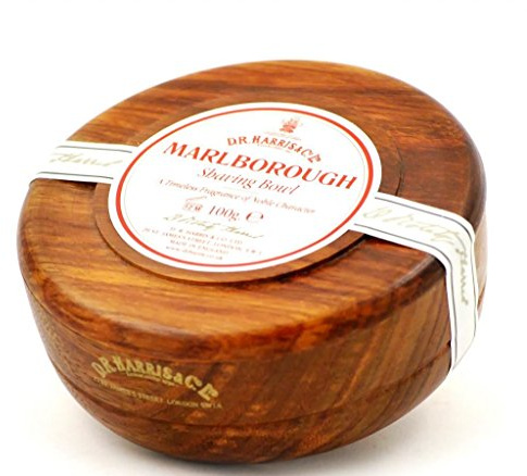 D.R. Harris & Co. Ltd., Marlborough Shave Soap - Mahogany Bowl, 100 Gram