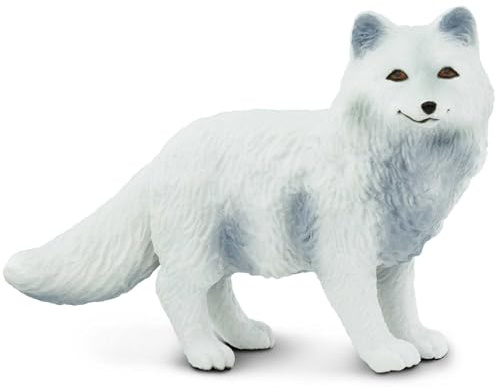 Safari Ltd. Arctic Fox Figurine - Detailed 3.25 Plastic Model Figure - Fun Educational Play Toy for Boys, Girls & Kids Ages 3+