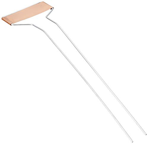 Bosmere Small-Faced Copper Plate Metal Plant Marker, 10 High (Pack of 20)