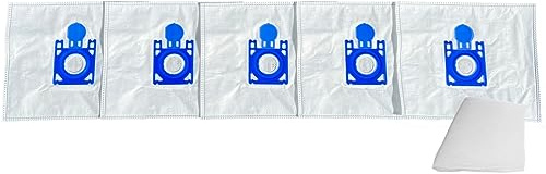 5 Premium Vacuum Cleaner Bags Compatible with Miele Power 1600, 1800