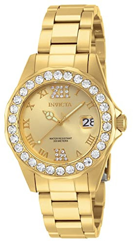 Invicta Pro Diver Edelstahl Damen Quarzuhrwerk - 38mm