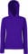 Fruit of the Loom Damen Kapuzenpullover Classic, violett , XL