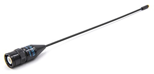 vhbw Universal Antenne für Diverse Funkgeräte z.B. kompatibel mit Yaesu UVM. - 19,3 cm, BNC Stecker Schwarz