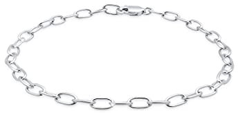 Elli Armband Damen Trend Bicycle Chain Charmträger in 925 Sterling Silber