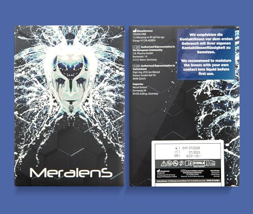 Farbige rote Kontaktlinsen ohne Stärke crazy Kontaktlinsen crazy contact lenses Blood Shot blutige augen 1 Paar. Mit Linsenbehälter + 60ml Pflegemittel