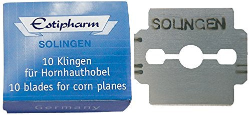 estipharm Klinge Hornhauthobel Paket von 10