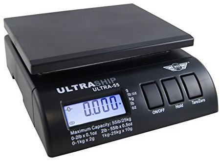 My weigh Ultra-55 Paketwaage bis 25kg . Mit extra Briefhalter f�r die B�roarbeit