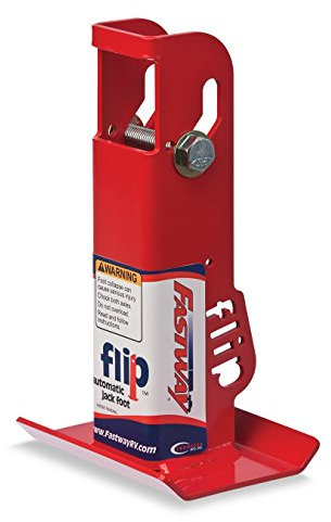 Fastway FLIP 88-00-6500 Aufklappbare Wagenheber-Fußplatte für 2 1/4 Zoll Wagenheber - 6 Zoll Verlängerung (2 Zoll Innenwagenschlauch)