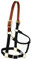Weaver Leather Halfter für Pferde, Nylon, verstellbar, Größe S, Schwarz