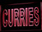 ADV PRO i637-r Curries Sauces Cafe Shop Bar Pub Neon Light Sign Barlicht Neonlicht Lichtwerbung