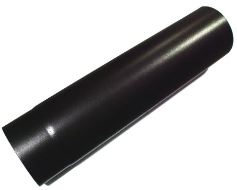5 X 500mm Black Flue Pipe Vitreous Enamel by Ten
