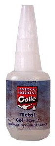 PRINCE AUGUST - COLLE METAL GEL 20GR PRINCE-AUGUST - C121 - 3760165031215